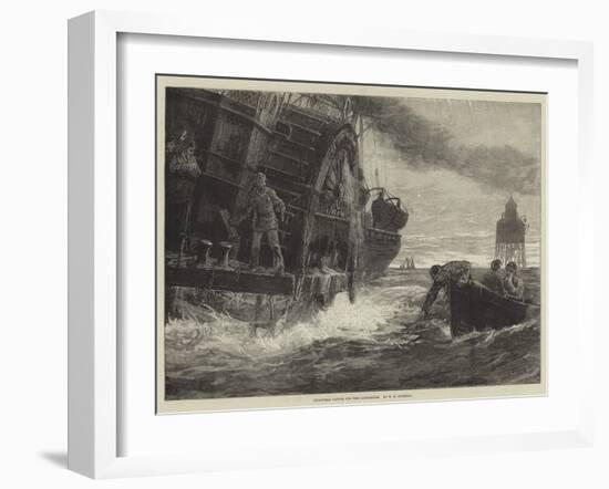 Christmas Papers for the Lighthouse-William Heysham Overend-Framed Giclee Print