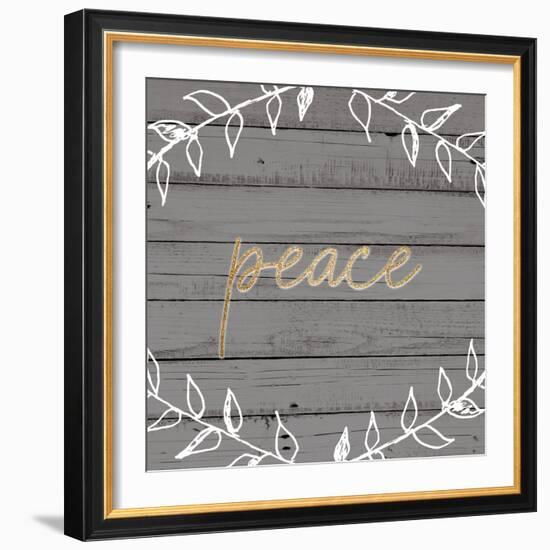 Christmas Peace 1-Kim Allen-Framed Art Print