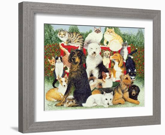 Christmas Peace-Pat Scott-Framed Giclee Print