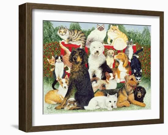 Christmas Peace-Pat Scott-Framed Giclee Print