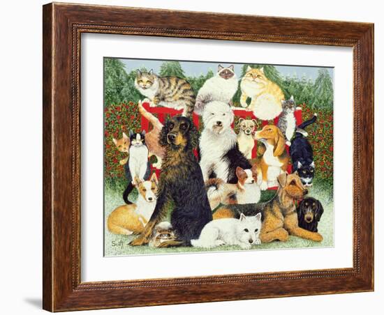 Christmas Peace-Pat Scott-Framed Giclee Print