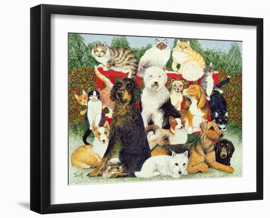 Christmas Peace-Pat Scott-Framed Giclee Print