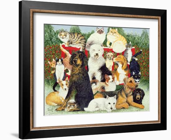 Christmas Peace-Pat Scott-Framed Giclee Print