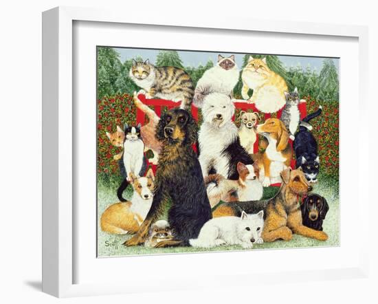 Christmas Peace-Pat Scott-Framed Giclee Print