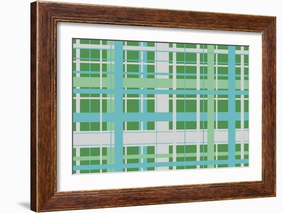 Christmas Plaid 2-Joanne Paynter Design-Framed Giclee Print