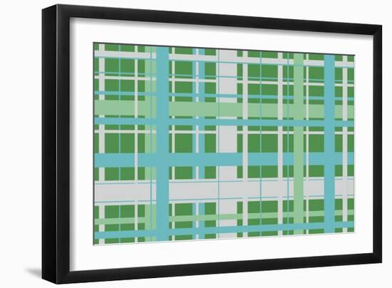 Christmas Plaid 2-Joanne Paynter Design-Framed Giclee Print