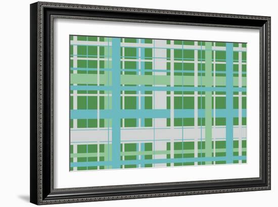 Christmas Plaid 2-Joanne Paynter Design-Framed Giclee Print