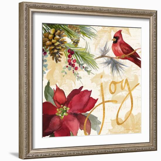 Christmas Poinsettia I-Lanie Loreth-Framed Premium Giclee Print