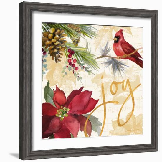 Christmas Poinsettia I-Lanie Loreth-Framed Premium Giclee Print