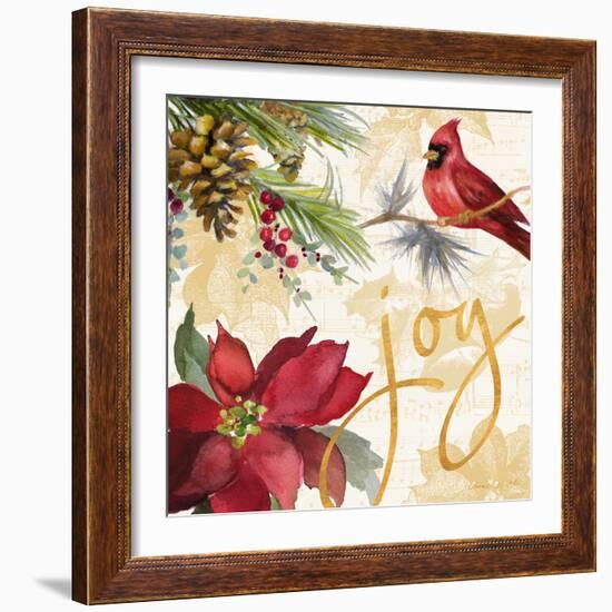 Christmas Poinsettia I-Lanie Loreth-Framed Premium Giclee Print