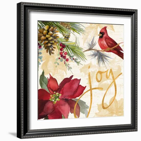 Christmas Poinsettia I-Lanie Loreth-Framed Premium Giclee Print