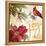 Christmas Poinsettia I-Lanie Loreth-Framed Stretched Canvas