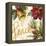 Christmas Poinsettia II-Lanie Loreth-Framed Stretched Canvas