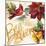 Christmas Poinsettia IV-Lanie Loreth-Mounted Art Print