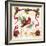 Christmas Poinsettia Ribbon I-Lanie Loreth-Framed Art Print