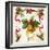 Christmas Poinsettia Ribbon III-Lanie Loreth-Framed Art Print