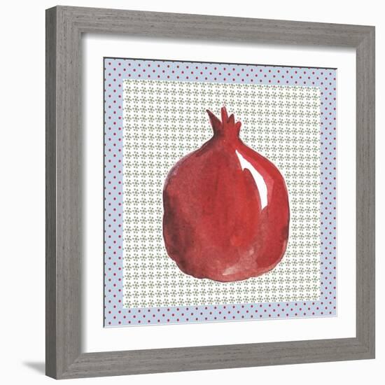 Christmas Pomegranate-Effie Zafiropoulou-Framed Giclee Print