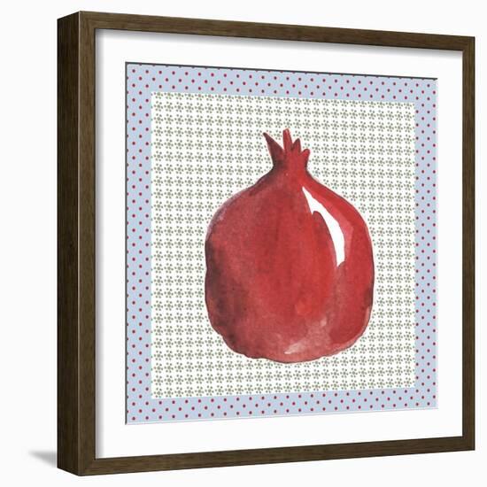 Christmas Pomegranate-Effie Zafiropoulou-Framed Giclee Print