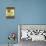 Christmas Pontsettia Cream-Cyndi Lou-Giclee Print displayed on a wall