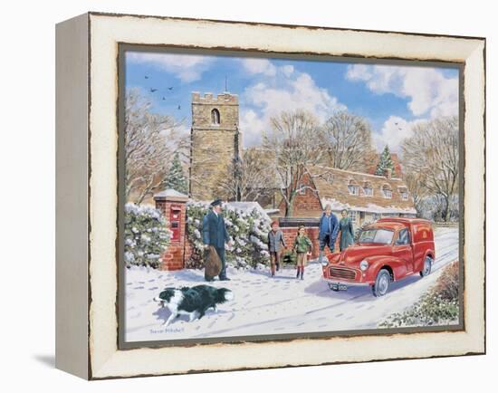 Christmas Post-Trevor Mitchell-Framed Premier Image Canvas