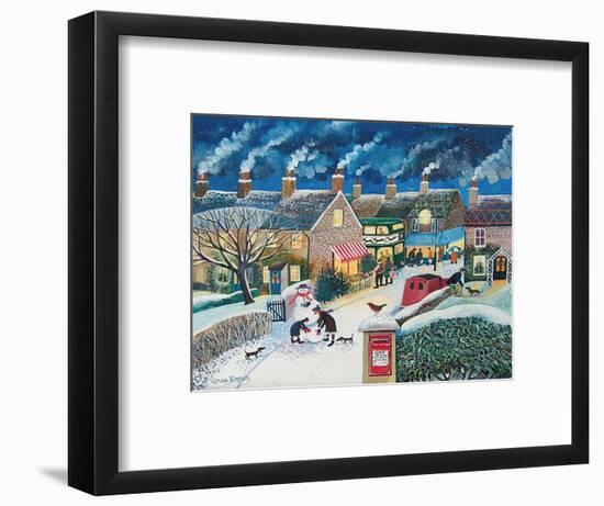 Christmas Post-Lisa Graa Jensen-Framed Giclee Print