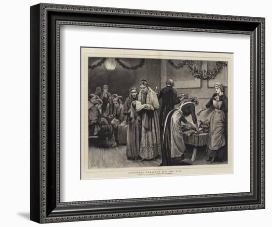 Christmas Presents for the Sick-Arthur Hopkins-Framed Giclee Print