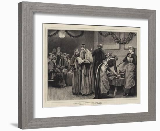 Christmas Presents for the Sick-Arthur Hopkins-Framed Giclee Print