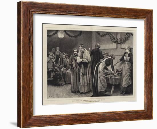 Christmas Presents for the Sick-Arthur Hopkins-Framed Giclee Print