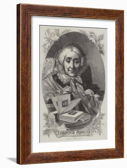 Christmas Presents-George Housman Thomas-Framed Giclee Print