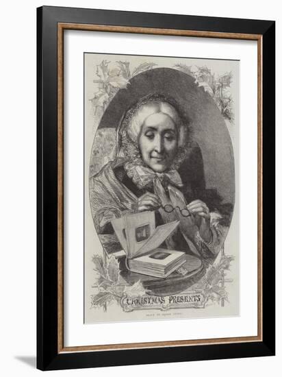 Christmas Presents-George Housman Thomas-Framed Giclee Print