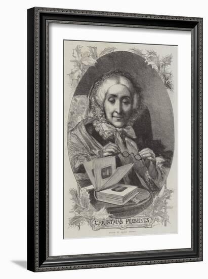 Christmas Presents-George Housman Thomas-Framed Giclee Print