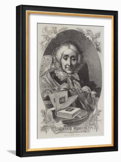 Christmas Presents-George Housman Thomas-Framed Giclee Print