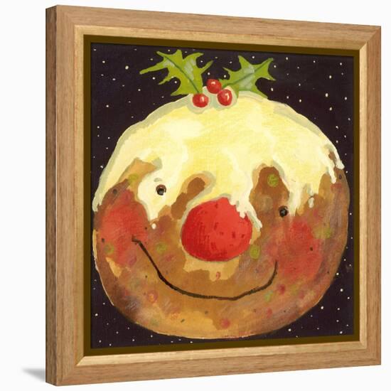 Christmas Pudding-David Cooke-Framed Premier Image Canvas