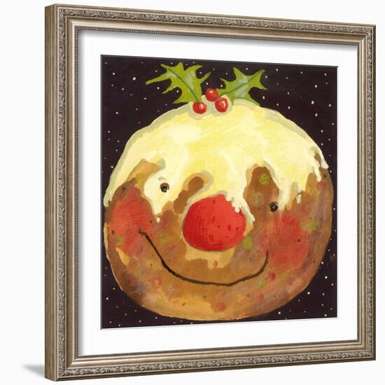 Christmas Pudding-David Cooke-Framed Giclee Print