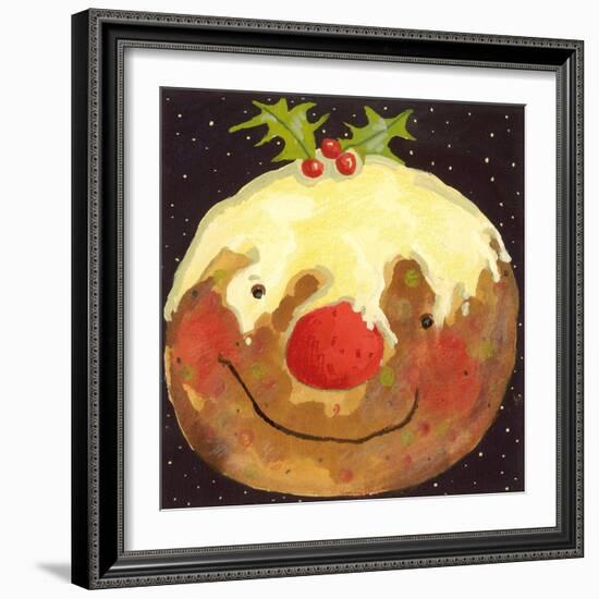 Christmas Pudding-David Cooke-Framed Giclee Print