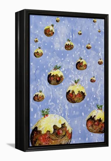 Christmas Puddings-David Cooke-Framed Premier Image Canvas