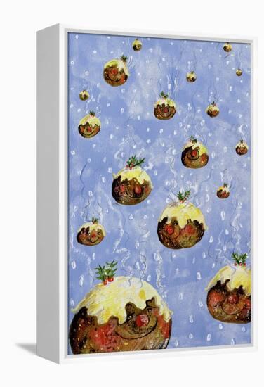 Christmas Puddings-David Cooke-Framed Premier Image Canvas