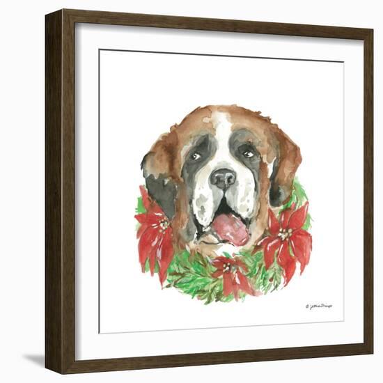 Christmas Pup-Jessica Mingo-Framed Art Print