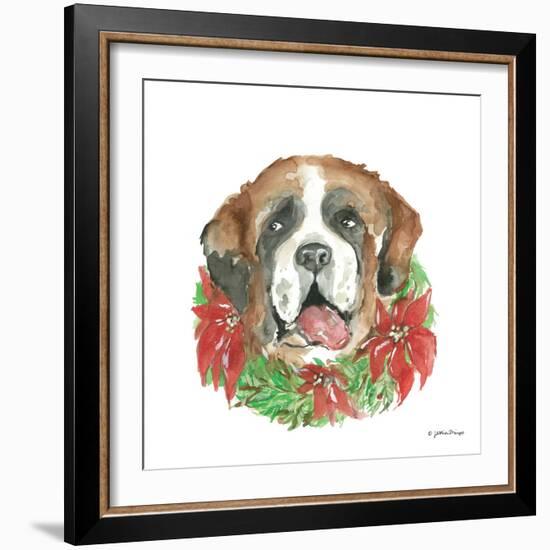 Christmas Pup-Jessica Mingo-Framed Art Print