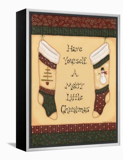 Christmas Quilts III-Debbie McMaster-Framed Premier Image Canvas