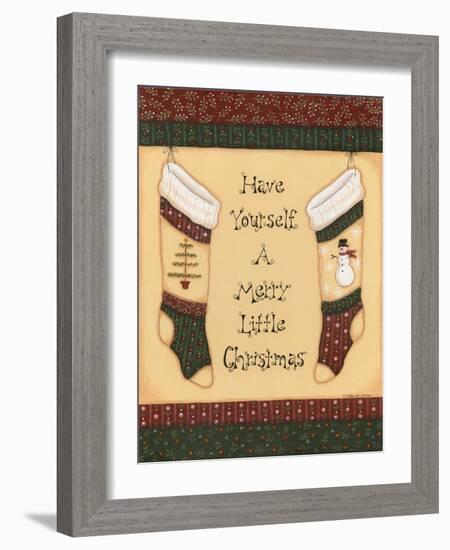 Christmas Quilts III-Debbie McMaster-Framed Giclee Print