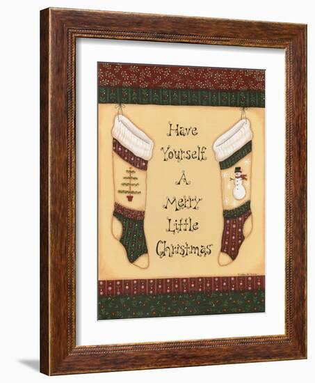 Christmas Quilts III-Debbie McMaster-Framed Giclee Print