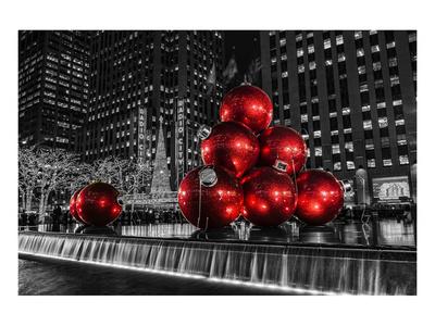 Christmas Radio City Music Hall' Premium Giclee Print | Art.com