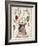 Christmas Reindeer I-Elizabeth Medley-Framed Art Print