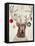 Christmas Reindeer II-Elizabeth Medley-Framed Stretched Canvas