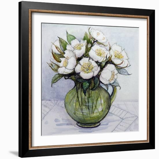 Christmas Roses, 1984-Gillian Lawson-Framed Giclee Print