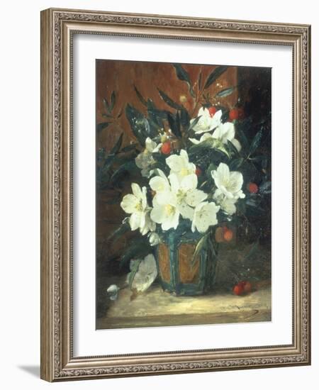 Christmas Roses-William Jabez Muckley-Framed Giclee Print