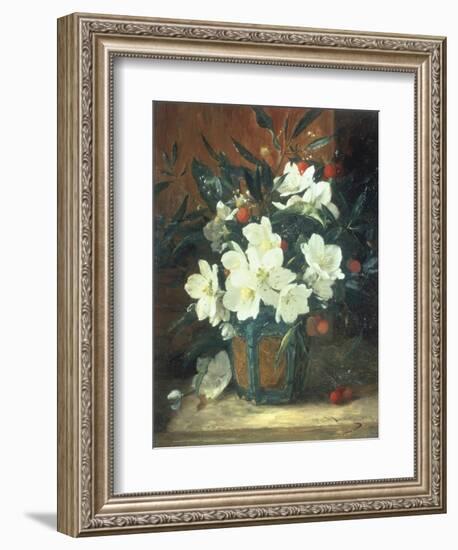 Christmas Roses-William Jabez Muckley-Framed Giclee Print