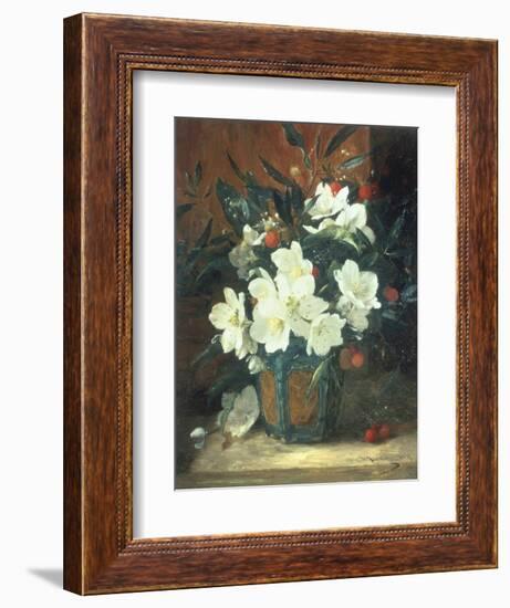 Christmas Roses-William Jabez Muckley-Framed Giclee Print