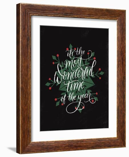 Christmas Sayings IV-Becky Thorns-Framed Art Print